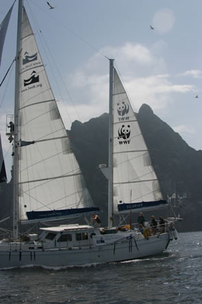 Silurian under sail