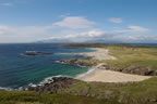 North coast of Ardnamurchan looking towards The Small Isles