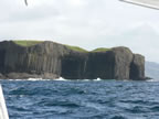 Staffa, just off the west coast of Mull